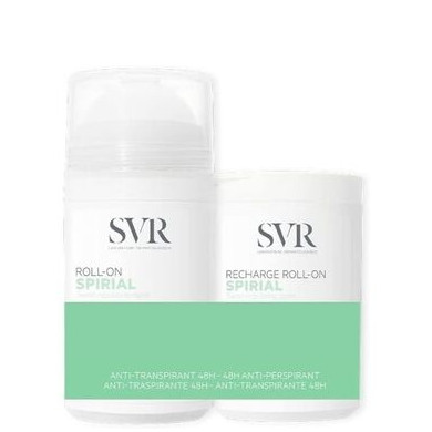Комплект SVR Spirial Рол-он против изпотяване х50 мл + Пълнител х50 мл