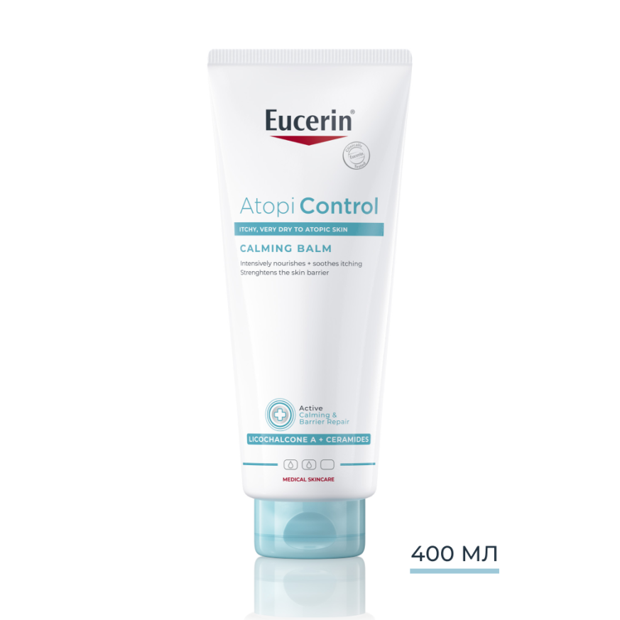 Eucerin AtopiControl успокояващ балсам за тяло 400мл
