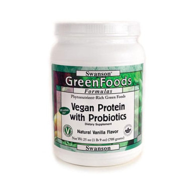 SWANSON Vegan Protein with Probiotics