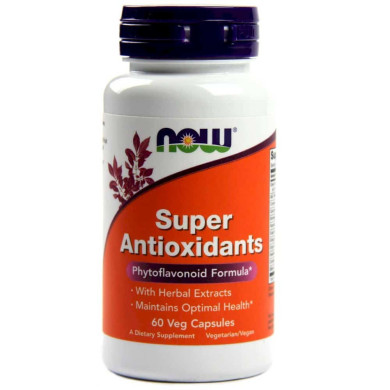 Now - Super Antioxidants / Супер Антиоксиданти- 60 Капсули