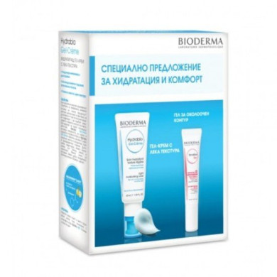 Bioderma Комплект Hydrabio Гел-крем 40 ml и Sensibio Околоочен гел 15 ml