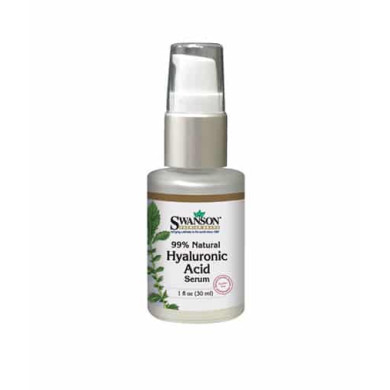SWANSON 99% Natural Hyaluronic Acid Serum 30ml.
