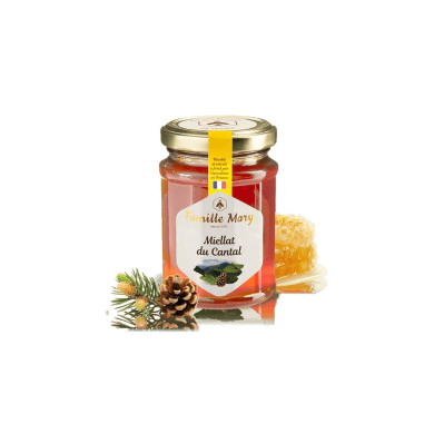 Miellat du Cantal / Пчелен мед (Медена роса) от борови иглички, 230 g Famille Mary