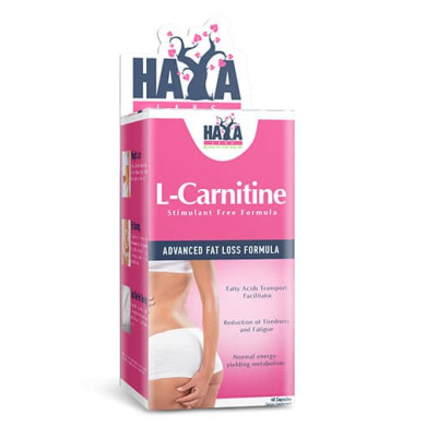 Haya Labs L-Carnitine/Л-Карнитин 250mg. / 60 Caps.