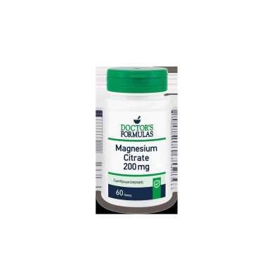 Магнезий (цитрат), 200 mg Magnesium Citrate 60 таблетки Doctor’s Formulas