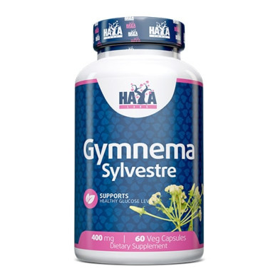 Haya Labs  Gymnema Sylvestre Leaf /  Гимнема Силвестре 400mg. / 60 VCaps