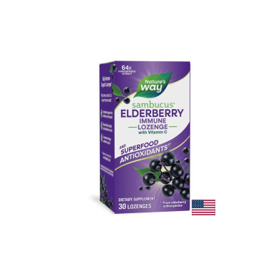 Sambucus Original Lozenges/ Самбукус x 30 таблетки за смучене Nature’s Way