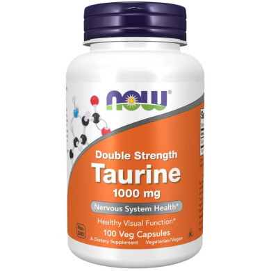 Now - Taurine / Таурин 1000 Мг - 100 Капсули