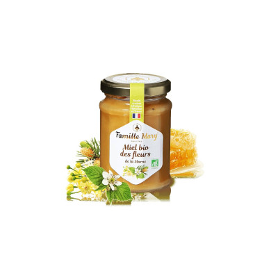 Miel bio des fleurs de la Marne/ Био пчелен цветен мед, 230 g Famille Mary