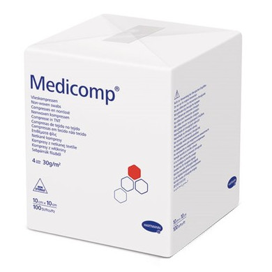 Hartmann Medicomp Компрес 10/10 см х 100бр.