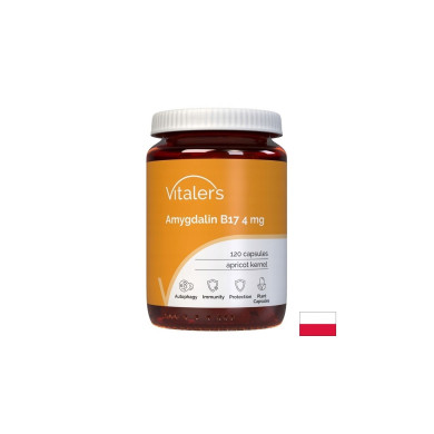 Амигдалин (екстракт от кайсиеви ядки) Здрава имунна система 4 mg, 120 капсули
