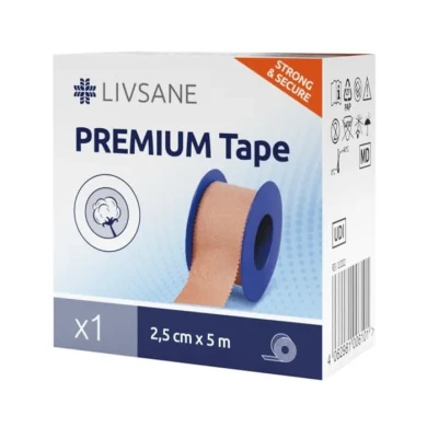 Livsane Премиум Прикрепваща ролка 2.5см х 5м