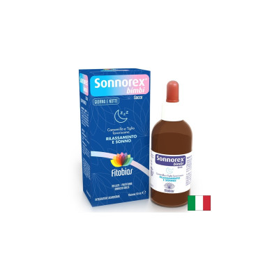 Спокоен сън и баланс при деца с липа, маточина и пасифлора Sonnorex Bimbi, 50 ml капки
