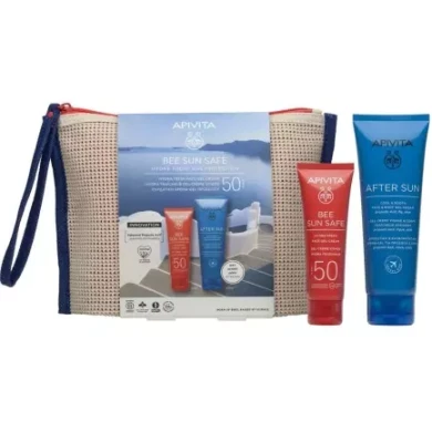 Apivita Bee Sun Safe Гел-крем SPF50 50 ml + Крем за след слънце 100 ml