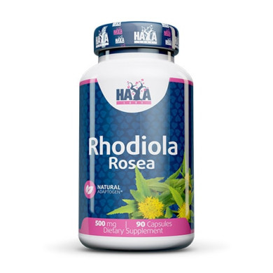Haya Labs Rhodiola Rosea Extract / Екстракт от Златен Корен 500mg / 90 Caps.
