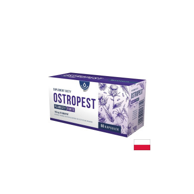 Ostropest Бял трън Пречистване на черния дроб и подкрепа за жлъчката 214 mg, 60 капсули