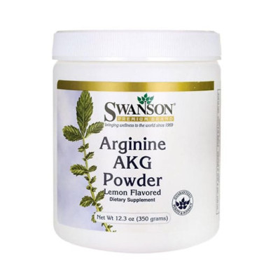 SWANSON Arginine AKG Powder Lemon Flavored