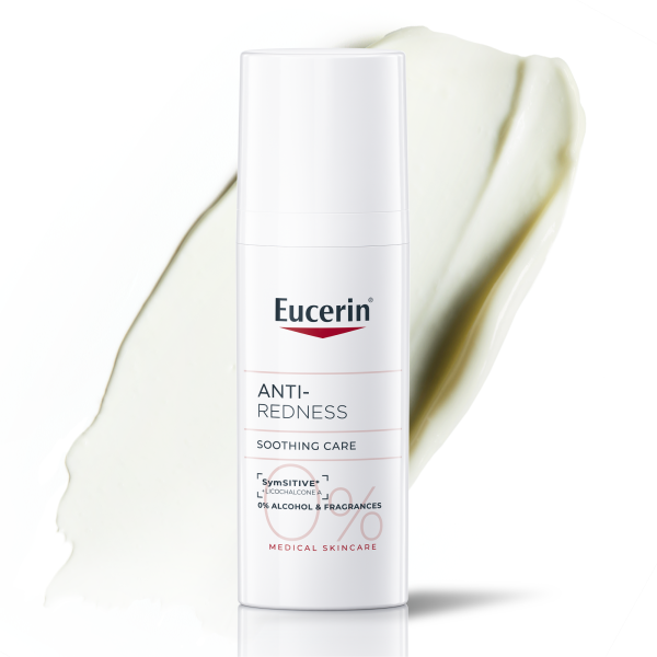 Eucerin AntiREDNESS успокояващ крем против зачервяване 50мл