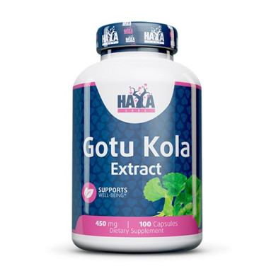 Haya Labs Gotu Kola Extract / Готу Кола / 100 Caps.