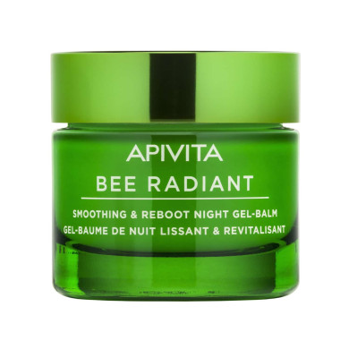 Apivita Bee radiant Изглаждащ и детоксикиращ нощен гел-балсам-50мл.