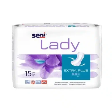Seni Lady Extra Plus Урологични подложки за жени х15 броя