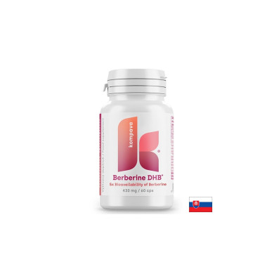 Дихидроберберин 222 mg + L-теанин 200 mg и Хром Кръвна захар и метаболитен баланс 60 капсули