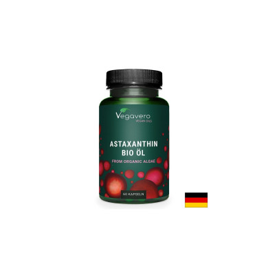 Антиоксидант за здрави очи - Астаксантин, 8 mg х 60 капсули