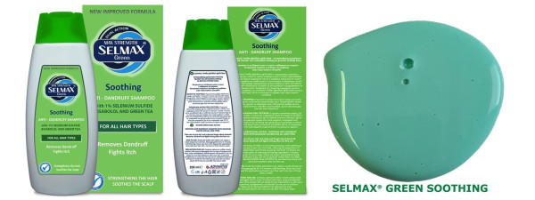 Selmax Green Soothing Dual Action – за всички видове коса 200 мл
