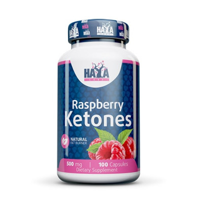 Haya Labs Raspberry Ketones / Малинови Кетони 500mg / 100 Caps.