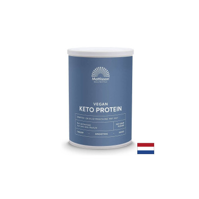 Веган Кето протеинов шейк - грах, ориз, MCT, 350 g прах Mattisson Healthstyle