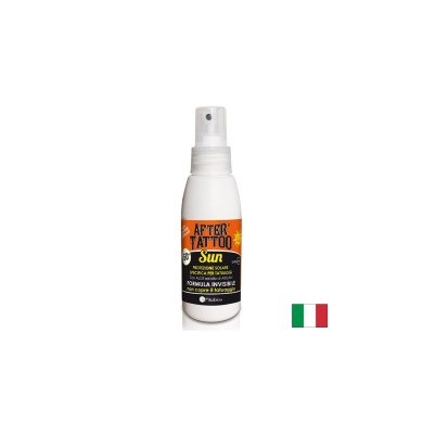 Слънцезащитен спрей SPF 50+ – За татуирана кожа с алое вера и витамин Е, After Tattoo Sun, 75 ml