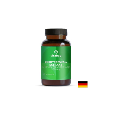 Кордицепс CS-4 – Енергия, издръжливост и имунна подкрепа, 500 mg, 90 капсули