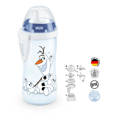 NUK Kiddy Cup 300мл, с твърд накрайник, 12+мес. , FROZEN boy