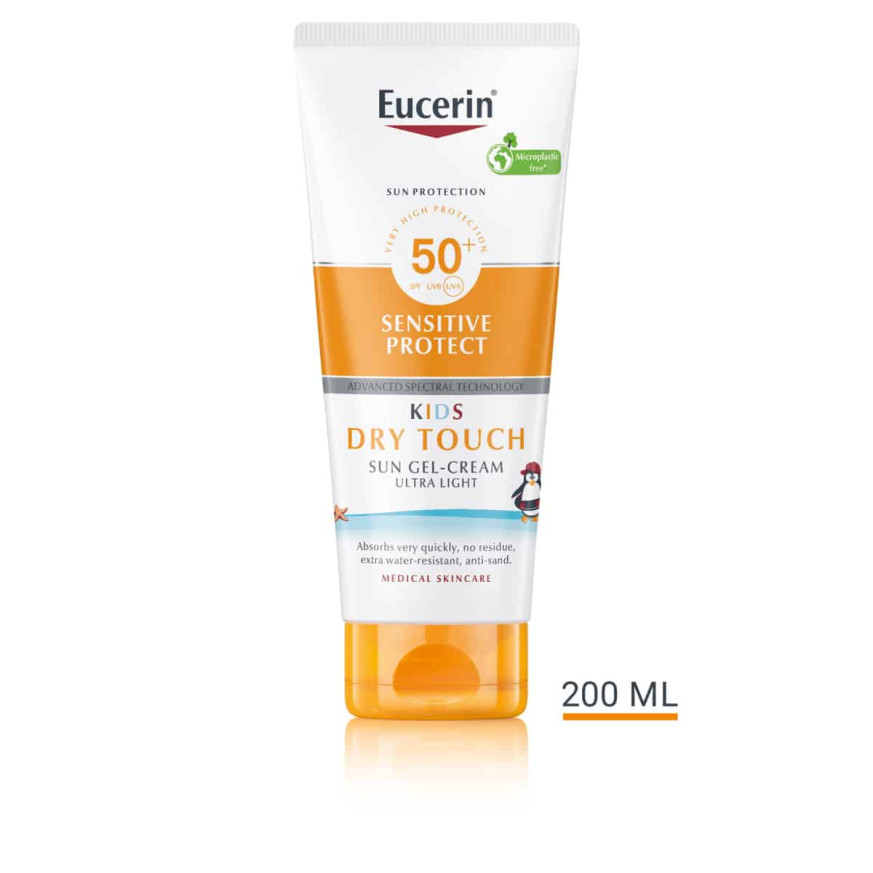 Eucerin Слънцезащитен гел-крем за деца SENSITIVE PROTECT SPF 50+ 200 мл.