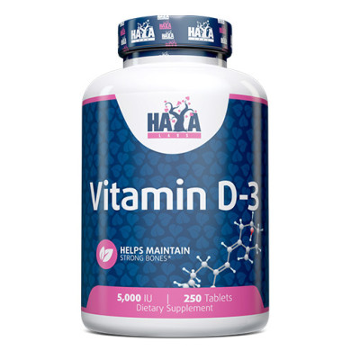 HAYA LABS Vitamin D3 / 5000 IU / 250 Tabs