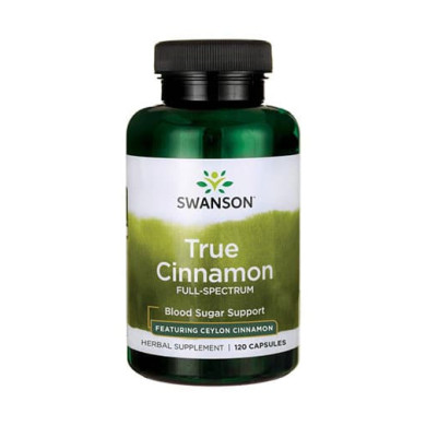 SWANSON True Cinnamon - Full Spectrum 300mg. / 120 Caps