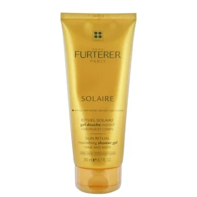 Rene Furterer Solaire Подхранващ душ гел за коса и тяло х200 мл