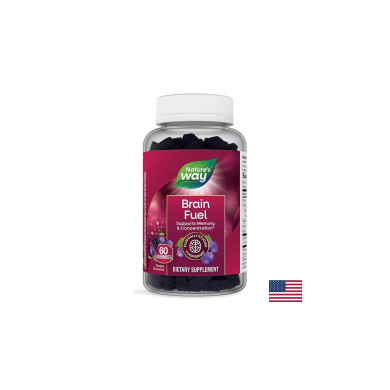 Формула за памет и концентрация - Brain Fuel, 60 желирани таблетки