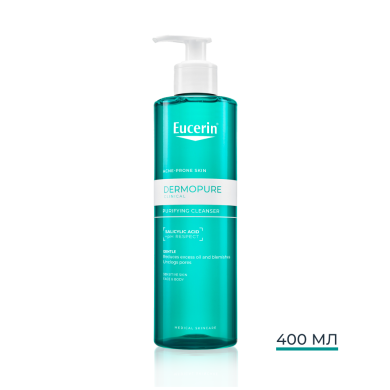 Eucerin DERMOPURE CLINICAL Измиващ гел 400 мл.