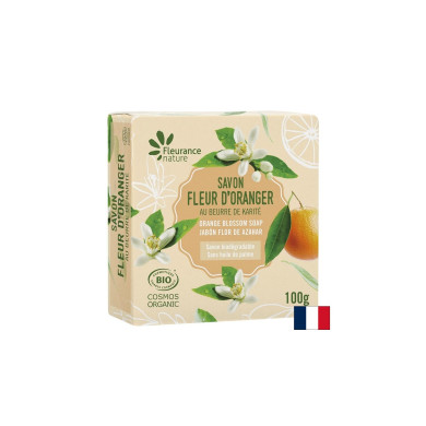 Сапун с портокалов цвят Био, 100 g Fleurance Nature