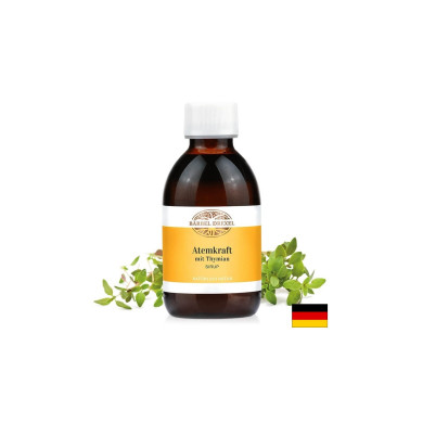 Atemkraft mit Thymian Sirup / Сироп с мащерка за дихателната система, 200 ml Bärbel Drexel