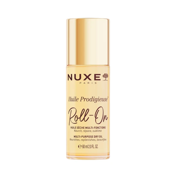 Nuxe Huile Prodigieuse ROLL-ON Мултифункционално сухо масло в рол-он формат 60 ml + мицеларна вода 100 мл