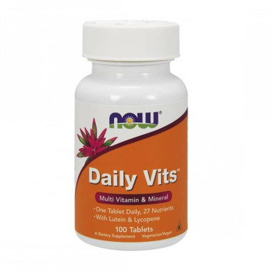 Now - Daily Vits / Мултивитамини - 100 Таблетки