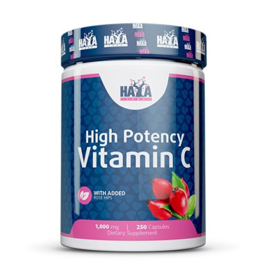High Potency Vitamin C 1,000mg with Rose Hips / Комбинация от витамин С и екстракт от шипки 250 Caps.
