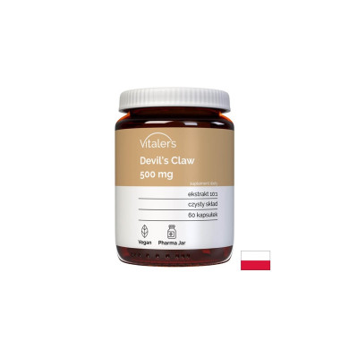 Кости и стави - Дяволски нокът (корен), 500 mg x 60 капсули