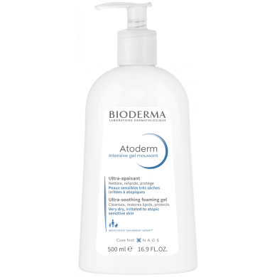 Bioderma Atoderm Intensive Gel Moussant Ултра-богат пенещ се гел 500ml