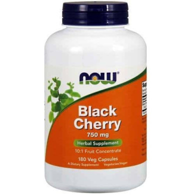 Now - Black Cherry Fruit / Дива Череша 750 Мг - 90 Капсули
