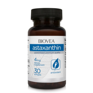 BIOVEA Astaxanthin 4 mg / 30 Softgels
