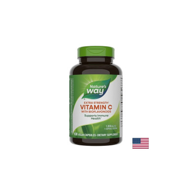 Vitamin C with Bioflavonoids/ Витамин С 1000 mg & Биофлавоноиди х 100 капсули Nature’s Way