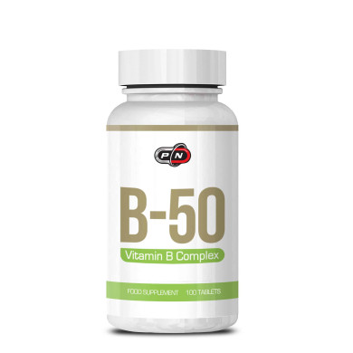 Pure Nutrition - Витамин B-50 - 100 Таблетки